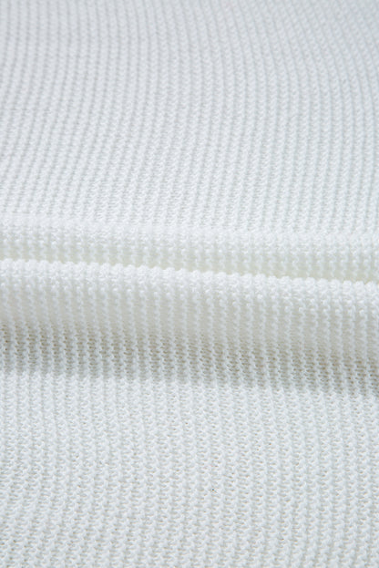 Pull-over Jet Stream uni avec fentes latérales