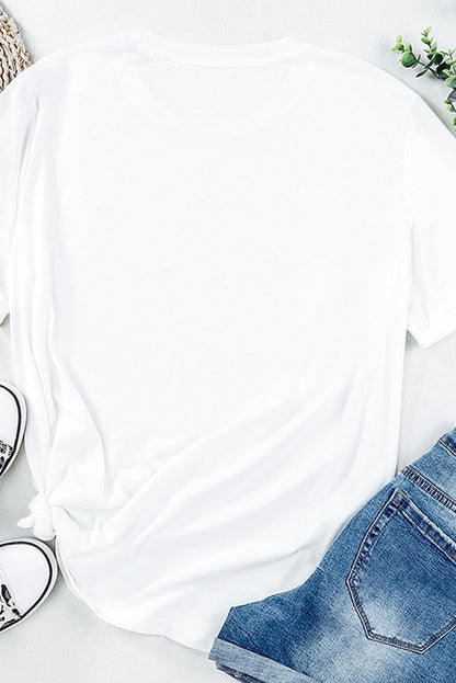 T-shirt graphique « Je suis super joyeux et lumineux »