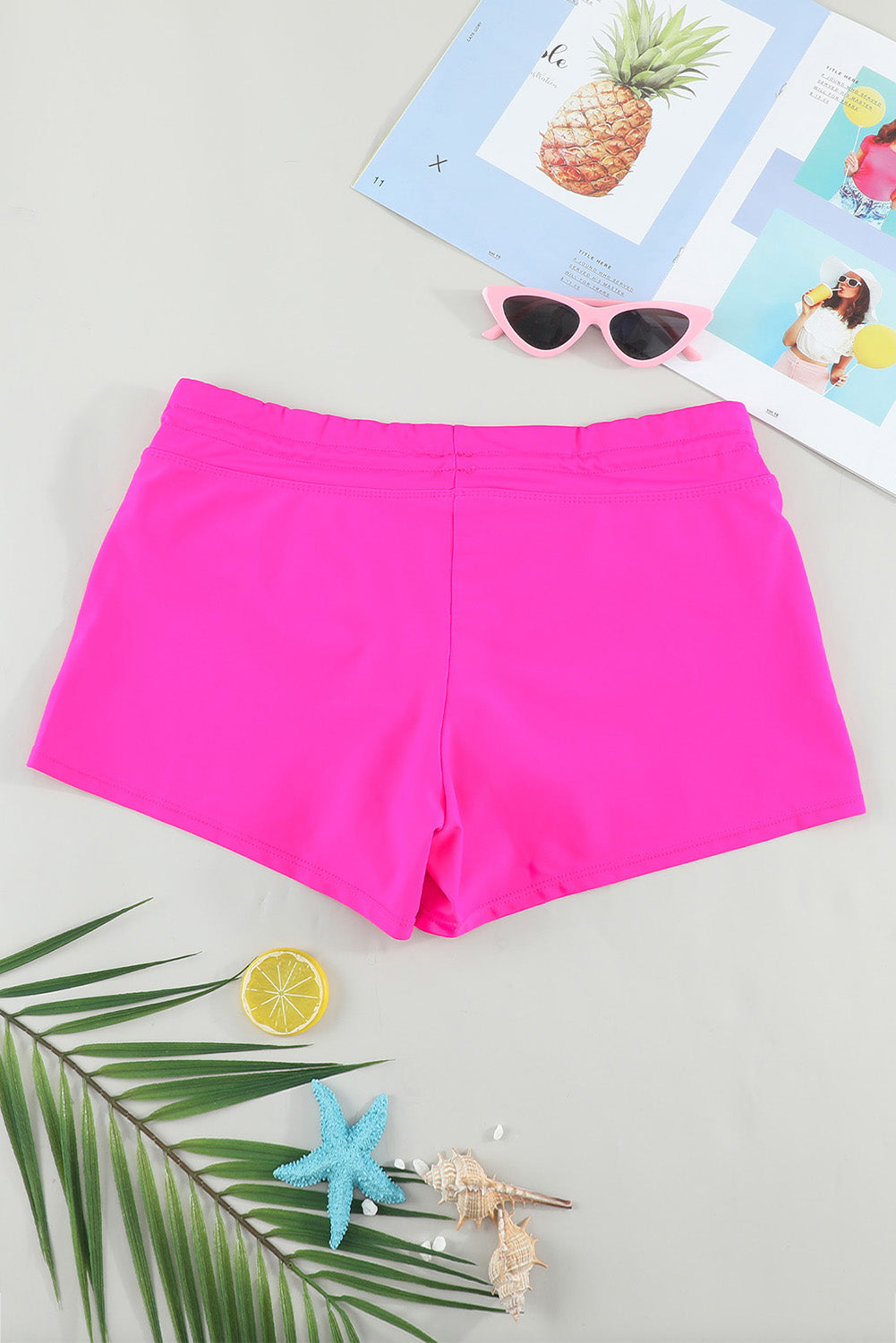 Rosy Women Swim Boardshort