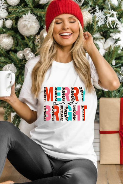 T-shirt à manches courtes avec imprimé graphique Santa Squad
