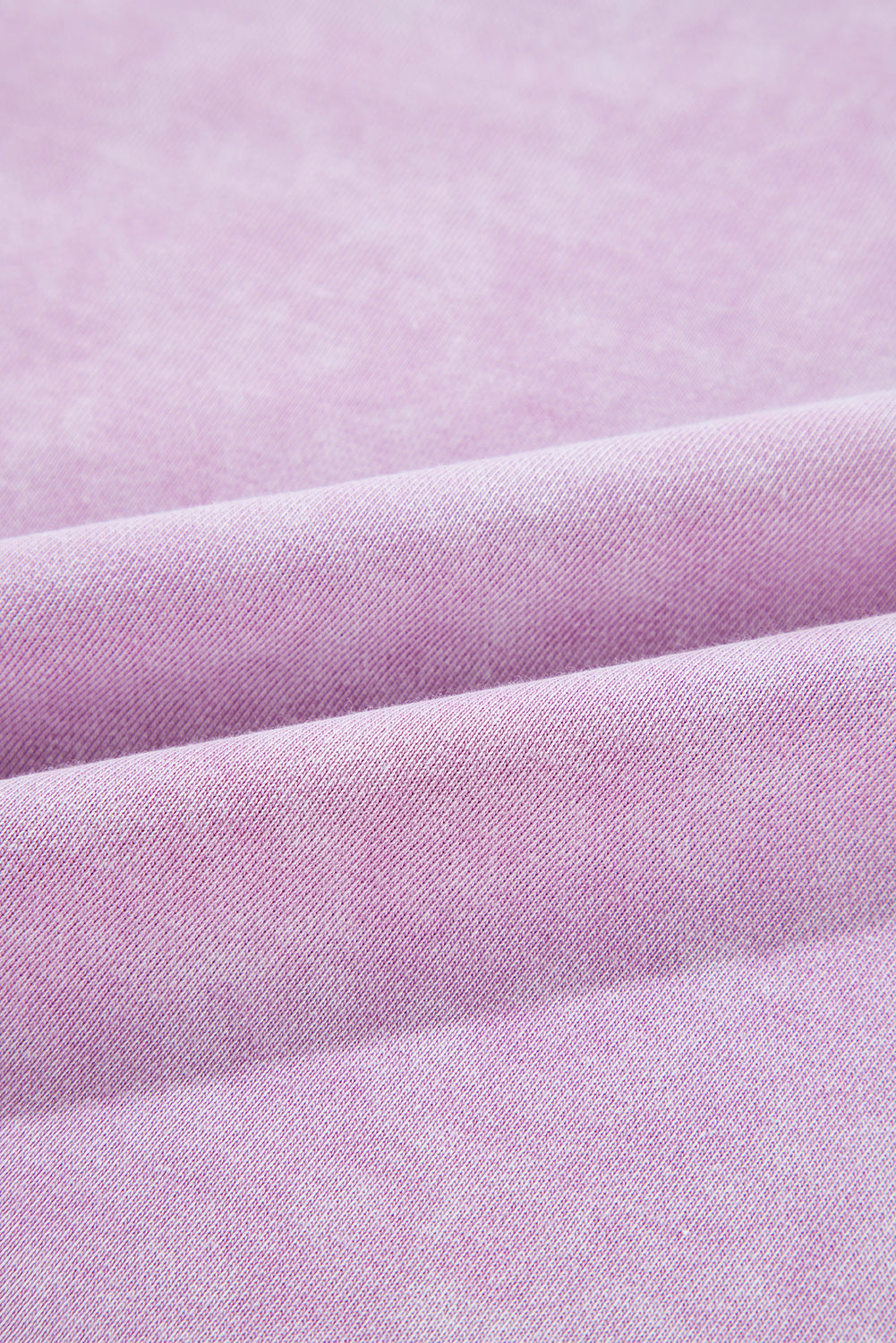 Sweat-shirt à épaules tombantes et délavé minéral aux pétales d'orchidée