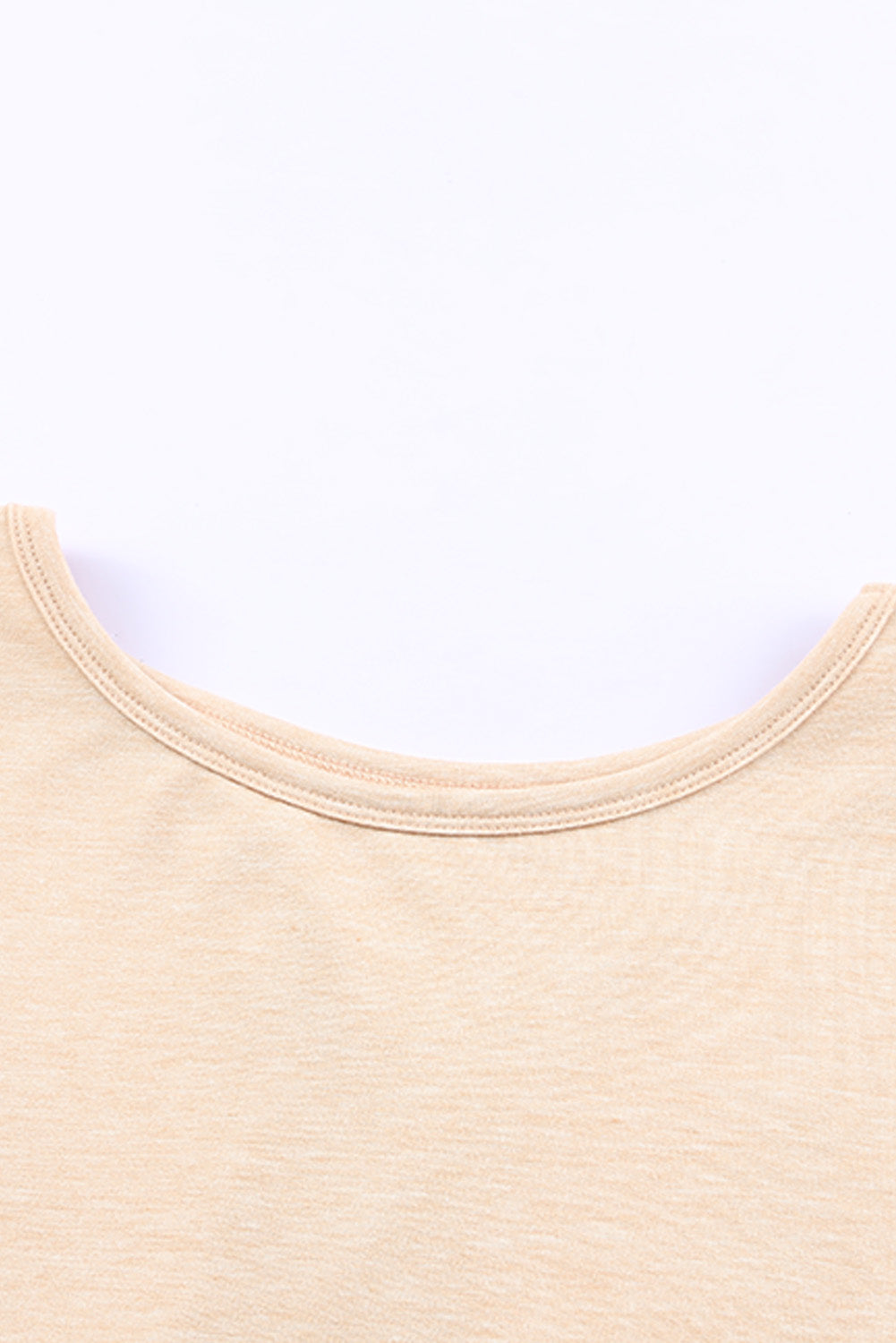 Top tejido de manga larga con espalda abierta