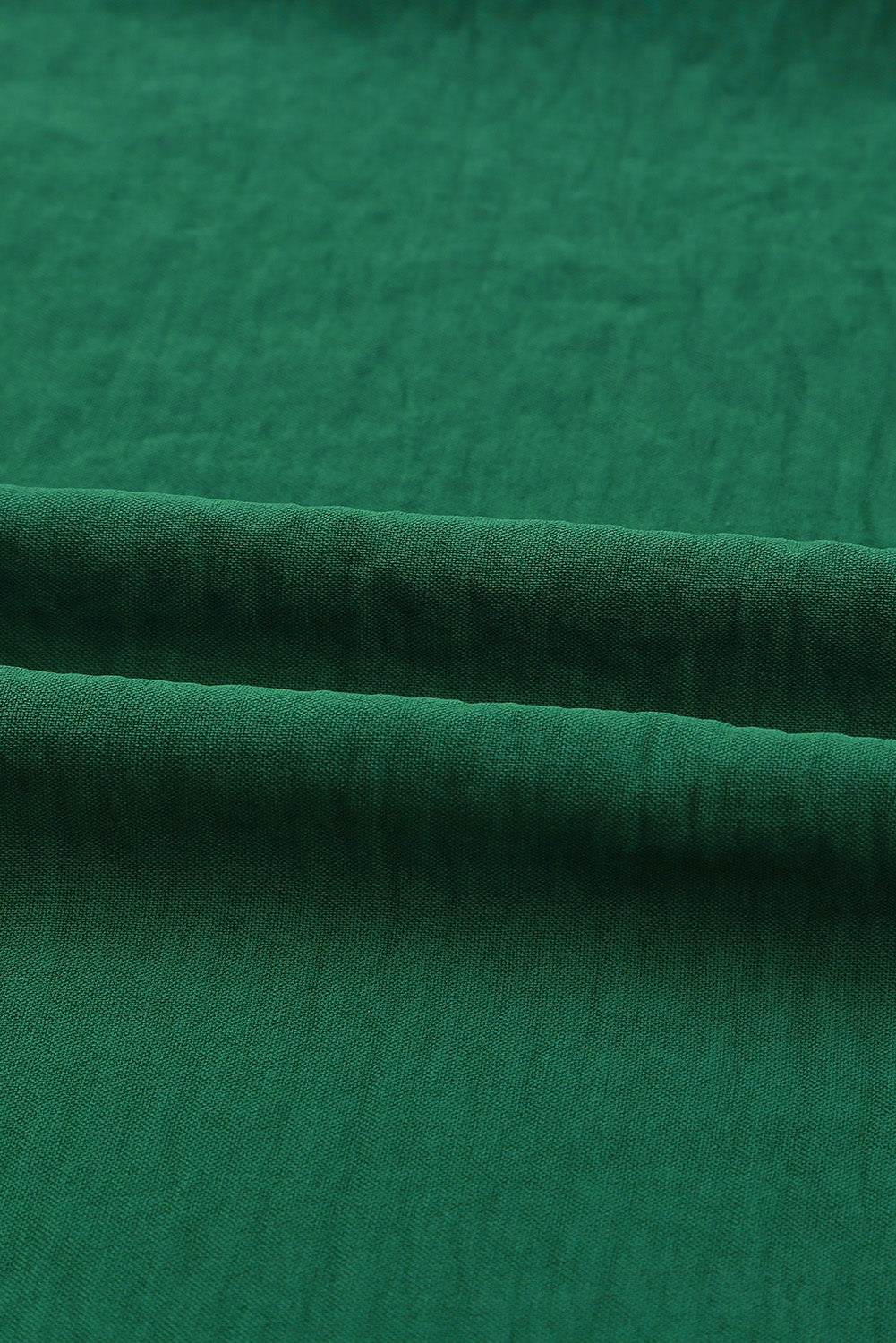 Top tipo cambio de muñeca fruncido