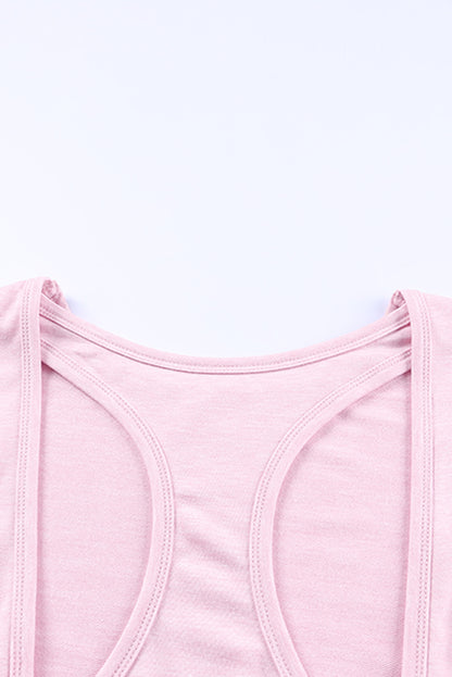 Top tejido de manga larga con espalda abierta