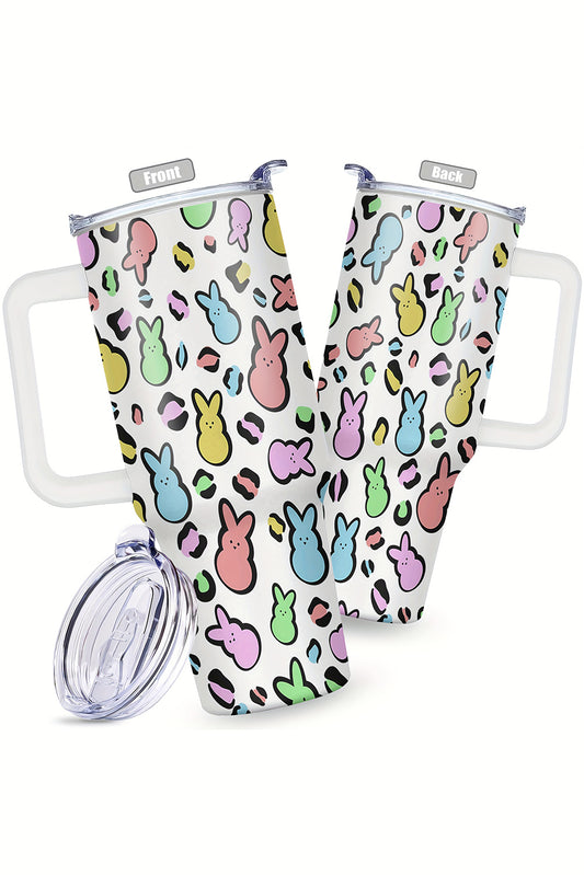 White Easter Bunny Thermal Cup 1200ML