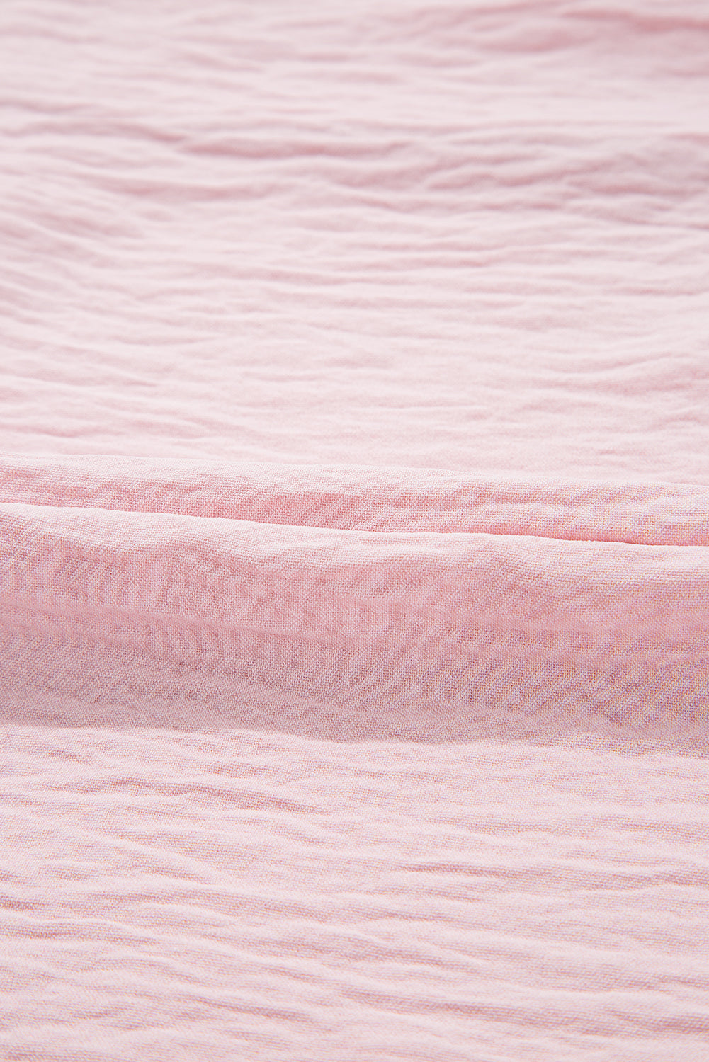 Chemisier grande taille à manches longues et patchwork floral rose contrasté