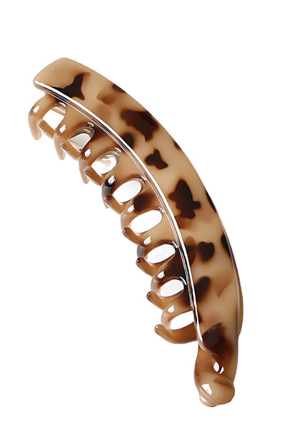 Pasador de pelo con estampado de leopardo