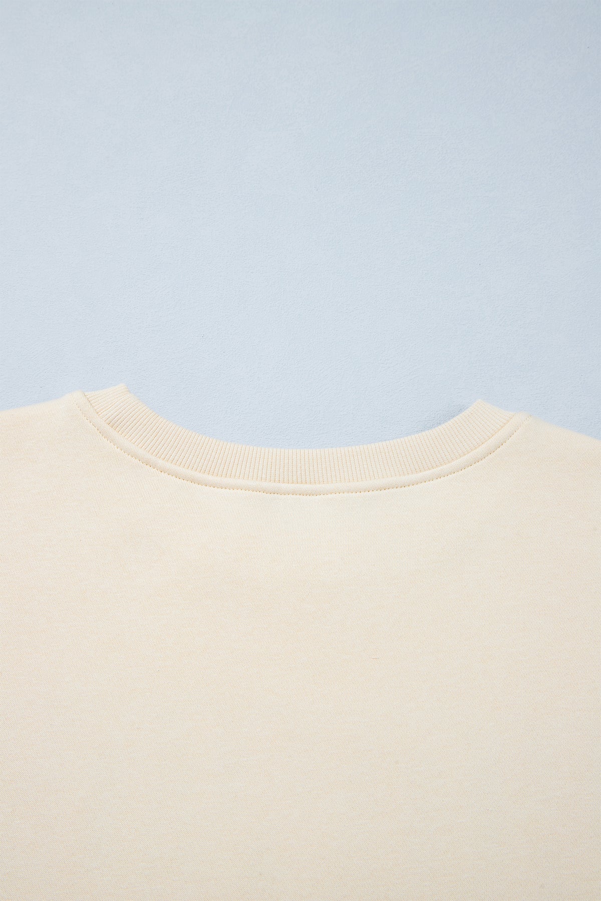 Parchment HOWDY Letter Print Colorblock Side Stripe Long Sleeve Plus Size Set