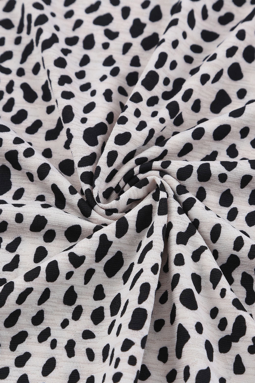 Cheetah Print O-neck Short Sleeve T Shirt