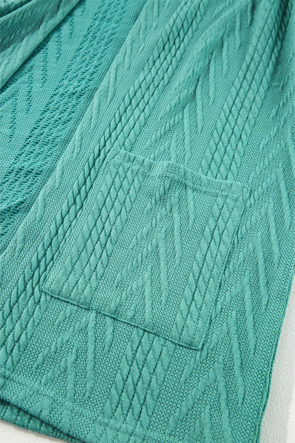 Cardigan ouvert à texture unie Canton avec poche