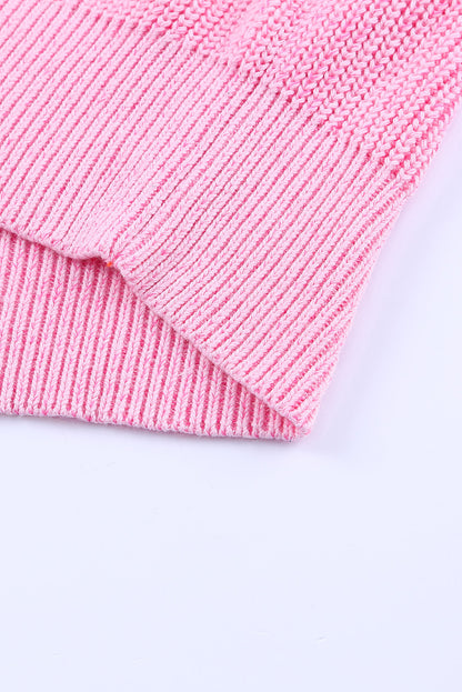 Pull à capuche col V Henley 
