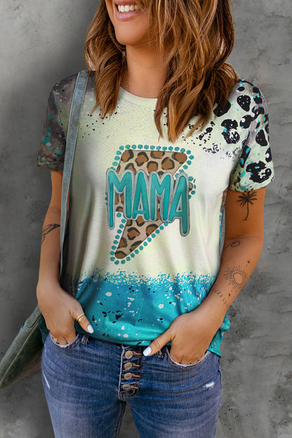 Just PRAY Camiseta con estampado de mezcla de moda occidental
