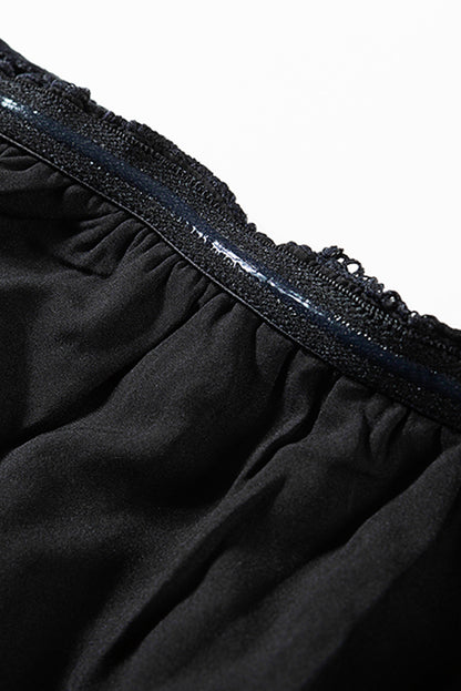 Off-the-shoulder Lace Sleeves Plus size Dress