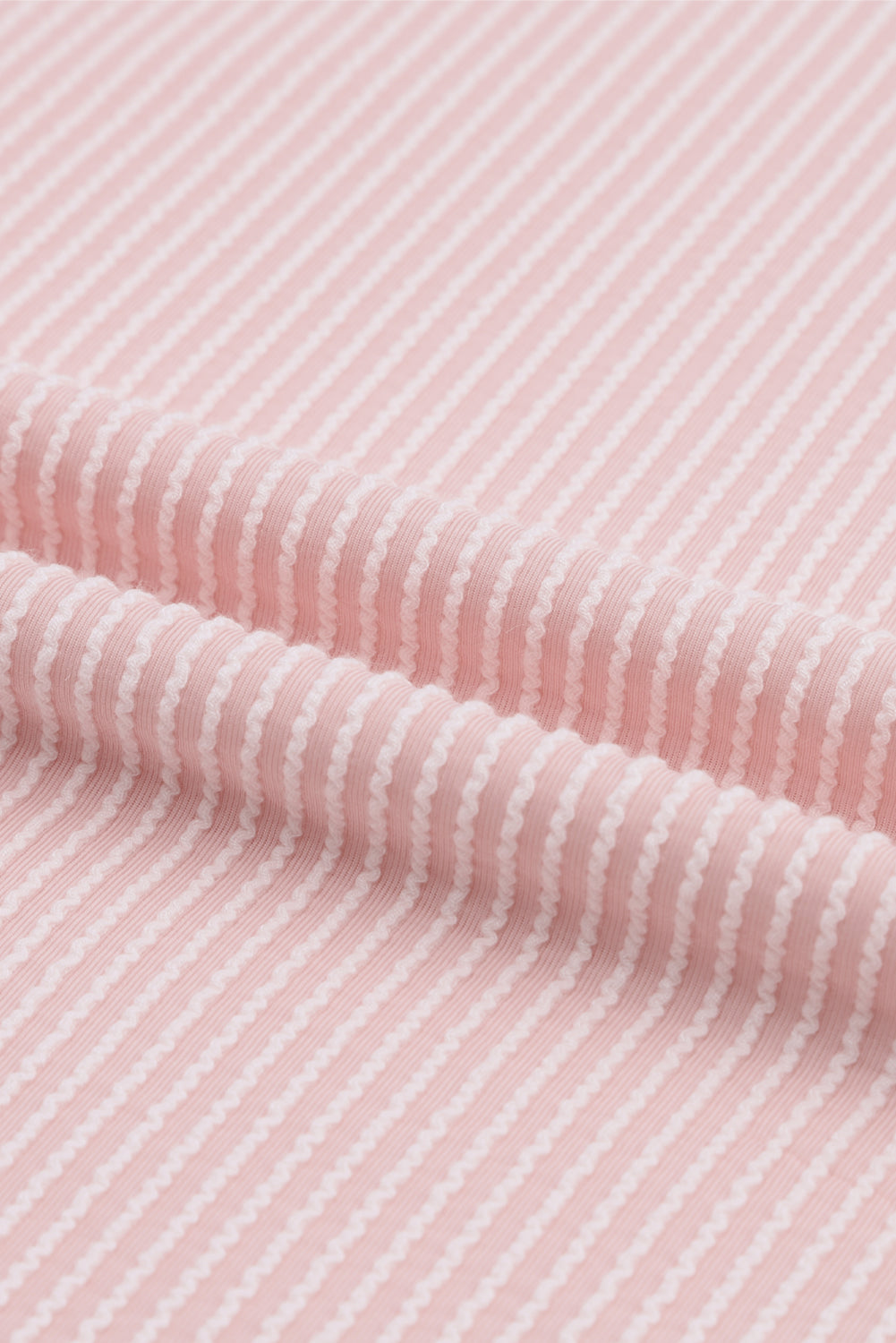 Haut oversize vert côtelé à manches retroussées et poche poitrine