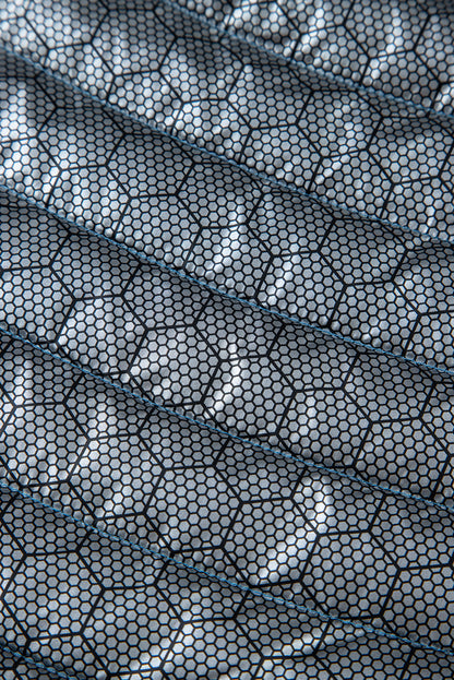 Doudoune matelassée zippée de couleur unie Myosotis