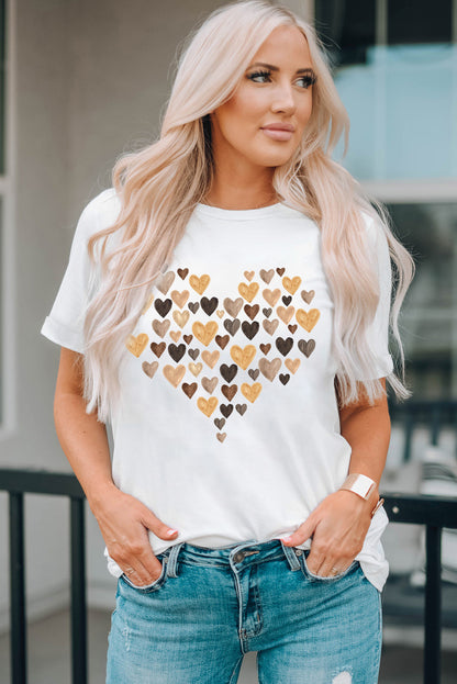 all you need is love Valentines Kisses Graphic Tee