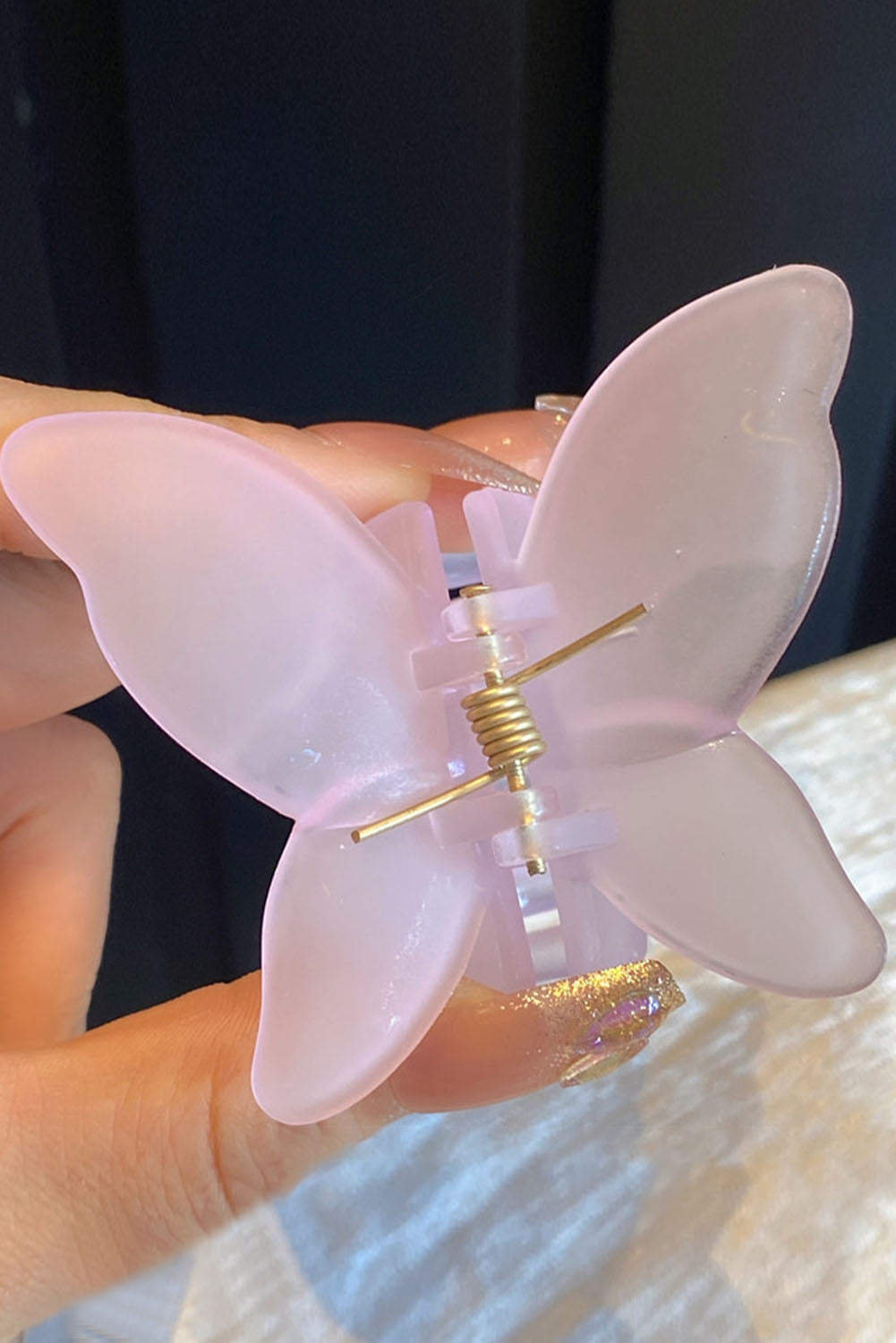 Solid Lovely Butterfly Hair Clip