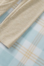 Drawstring Ruched Knit Long Sleeve Top