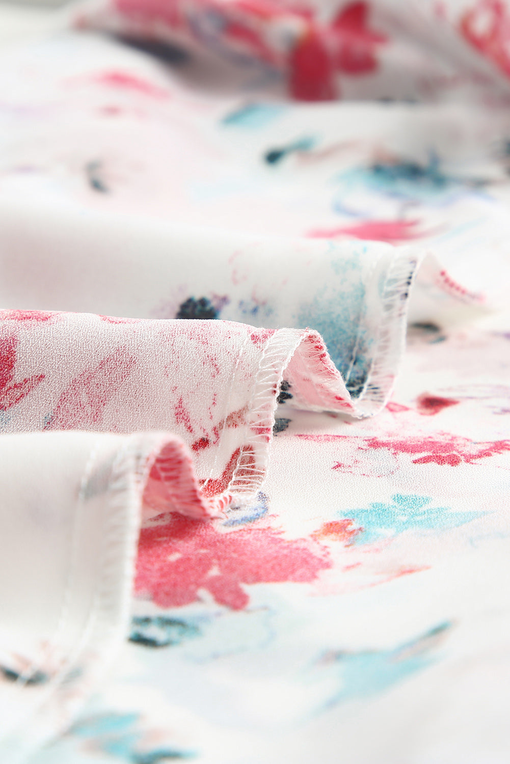 Chemisier à smocks fleuri Cakewalk