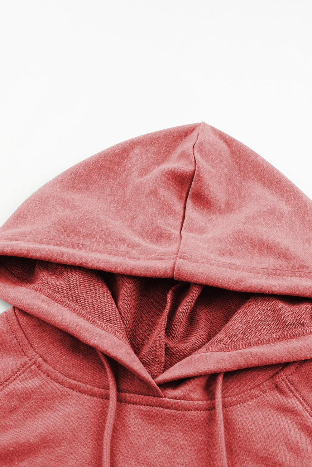 Sweat à capuche gris délavé avec cordon de serrage et poche kangourou