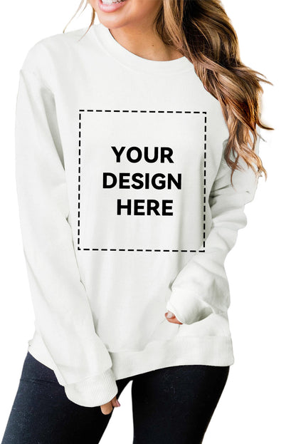 Blank Apparel - Sweat-shirt ras du cou uni rouge