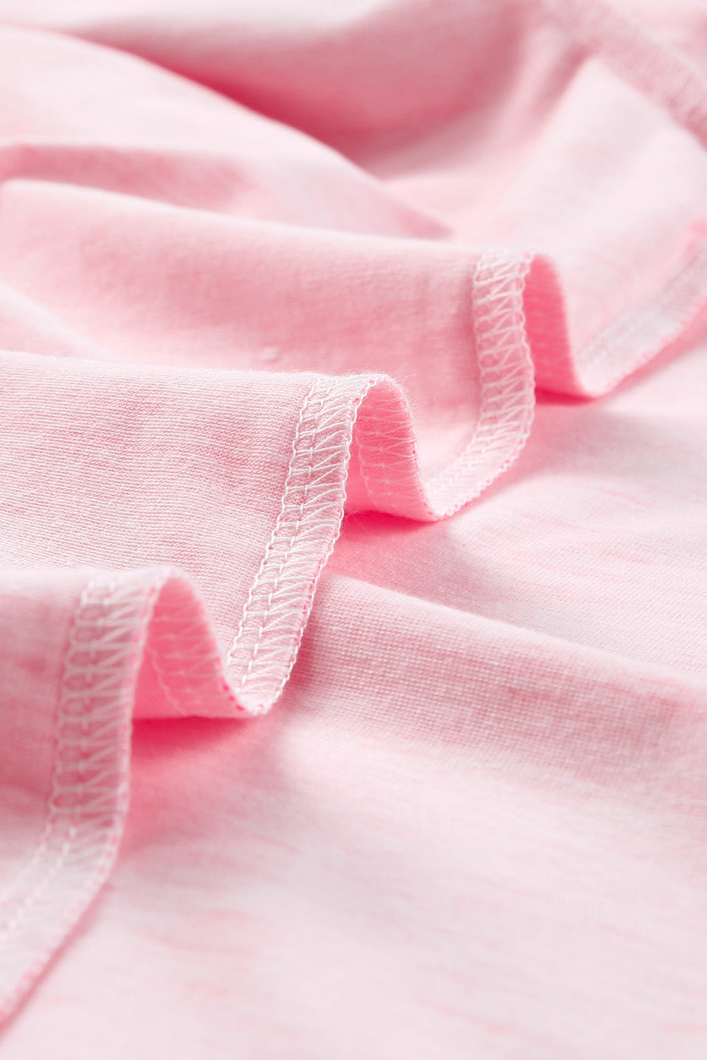 Camiseta estampada de manga corta con cuello redondo