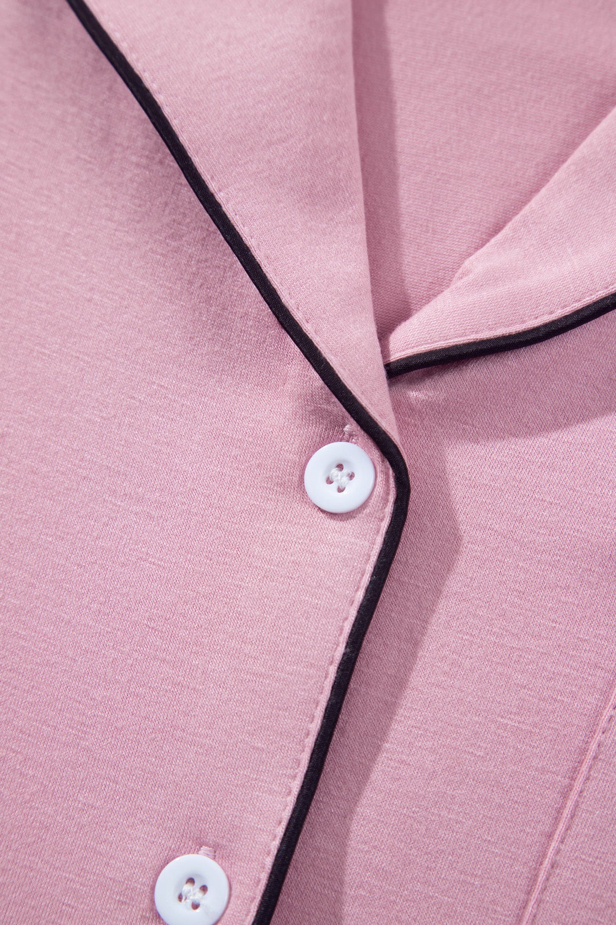 Delicacy Long Sleeve Colorblock Patchwork Two Piece Home Wear Lounge Set
