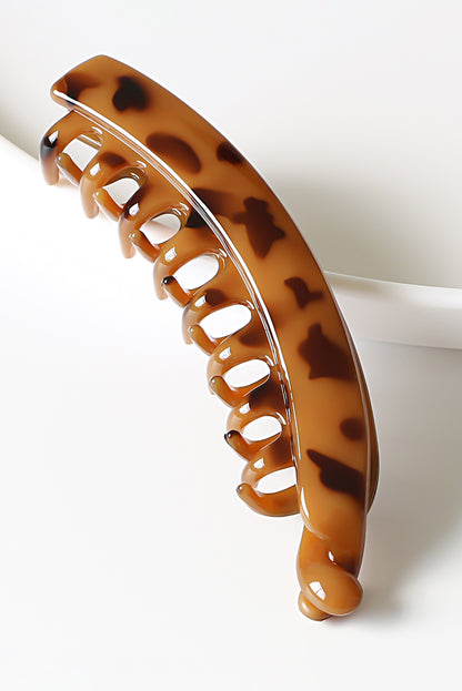 Pasador de pelo con estampado de leopardo