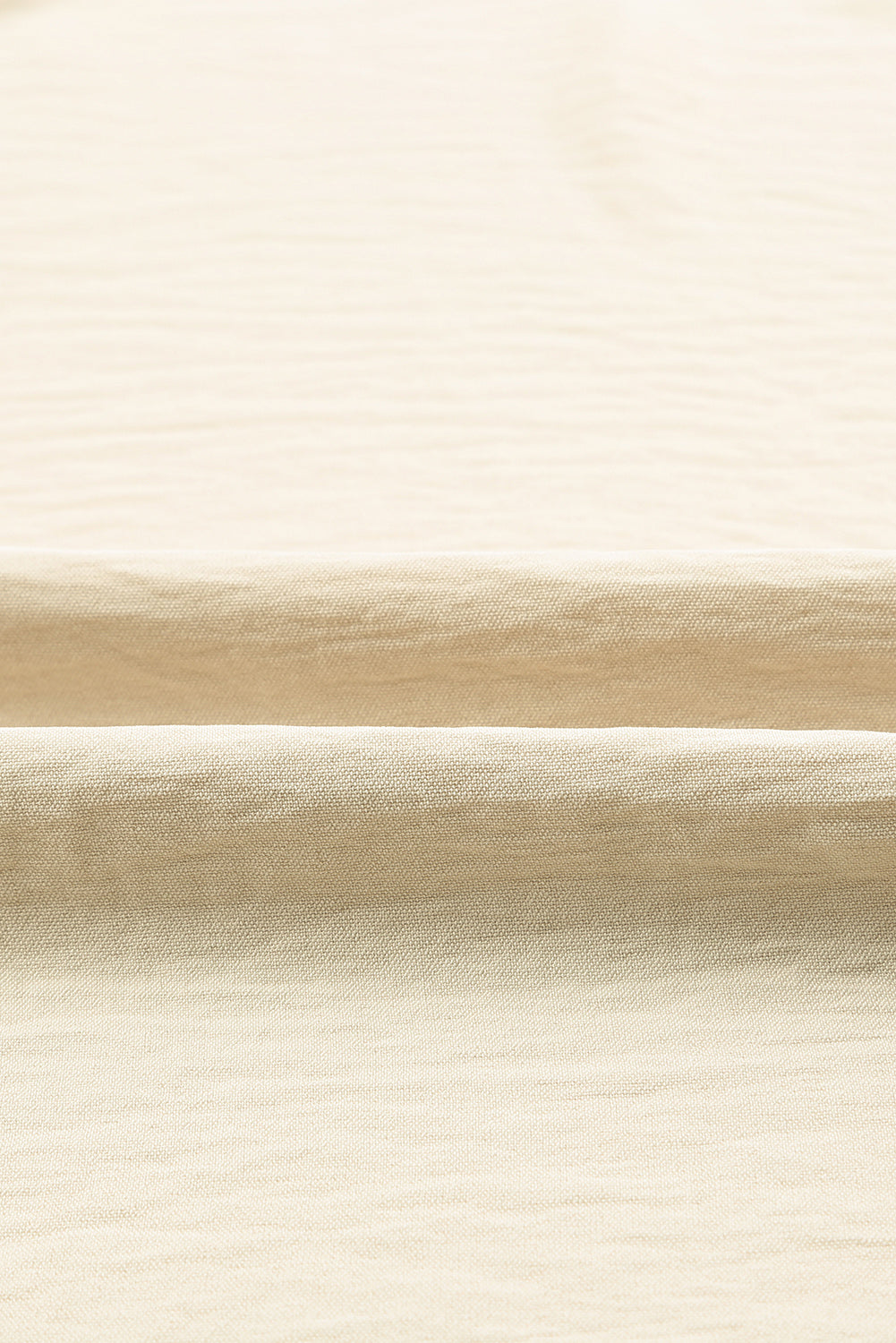 Top tipo cambio de muñeca fruncido