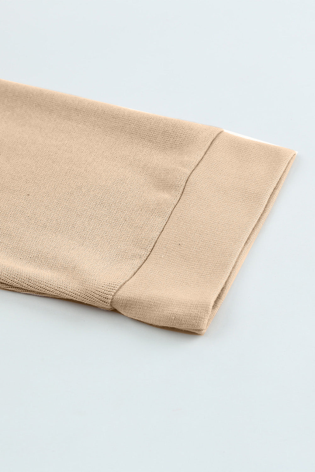 Sweat à capuche décontracté à boutons et bordures patchwork unies 