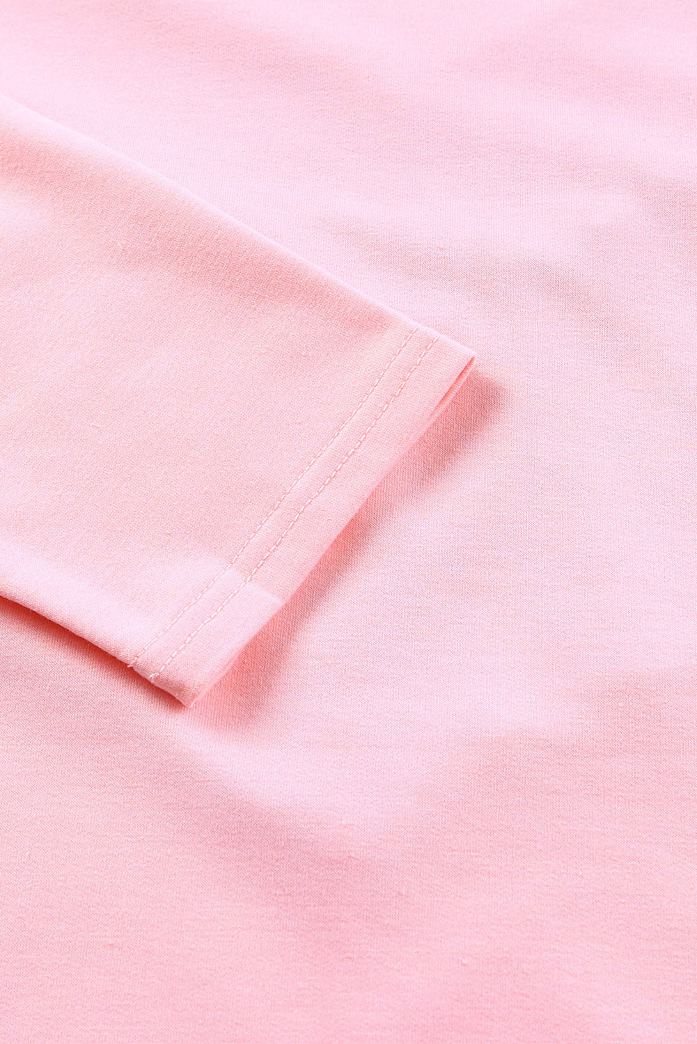 Top con capucha de chevrón color topo talla grande