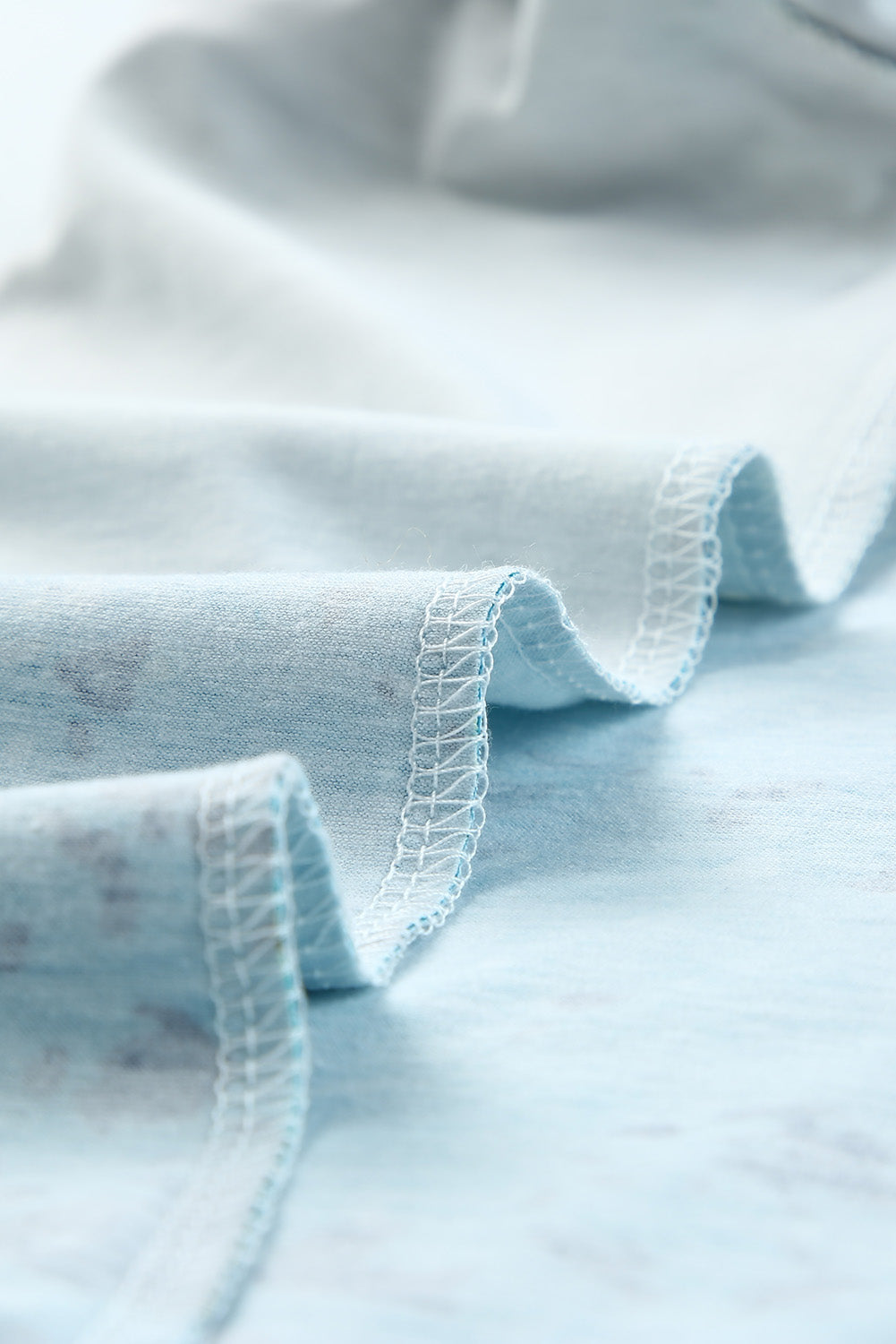 Just PRAY Camiseta con estampado de mezcla de moda occidental