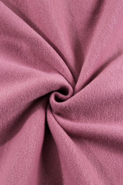 Sweat à capuche ample doublé polaire Valériane avec poches kangourou à demi-fermeture éclair