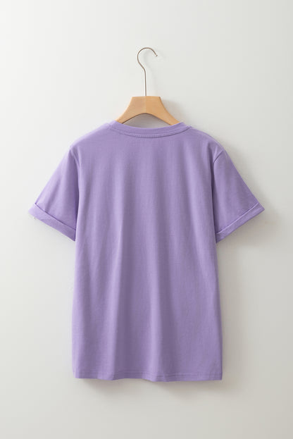 Wisteria Craw Fish Season Graphic Short Sleeve Top