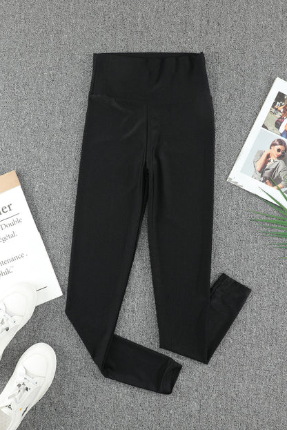 Dearlove Black High Rise Tight Leggings with Waist Cincher
