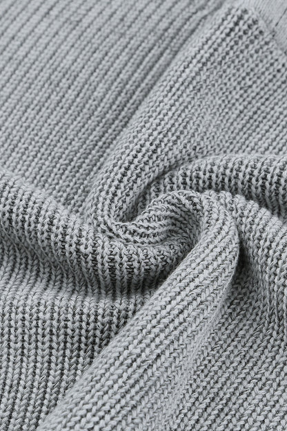 Pull à capuche col V Henley 