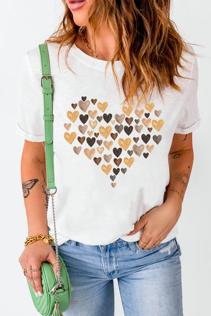 all you need is love Valentines Kisses Graphic Tee