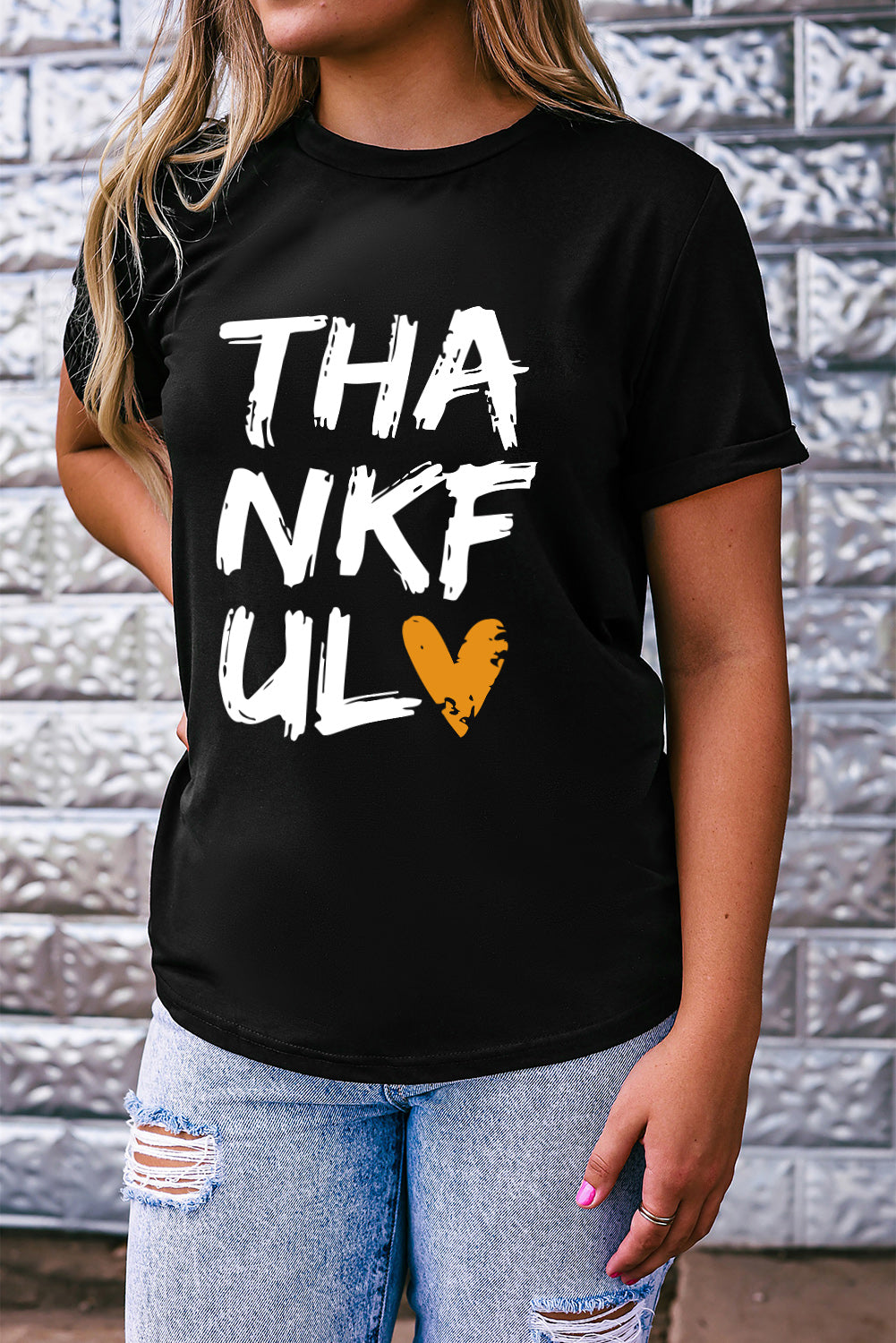 T-shirt ras du cou à imprimé graphique guitare MUSIC CITY