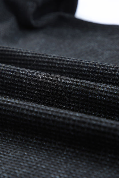 T-shirt à revers haut-bas 