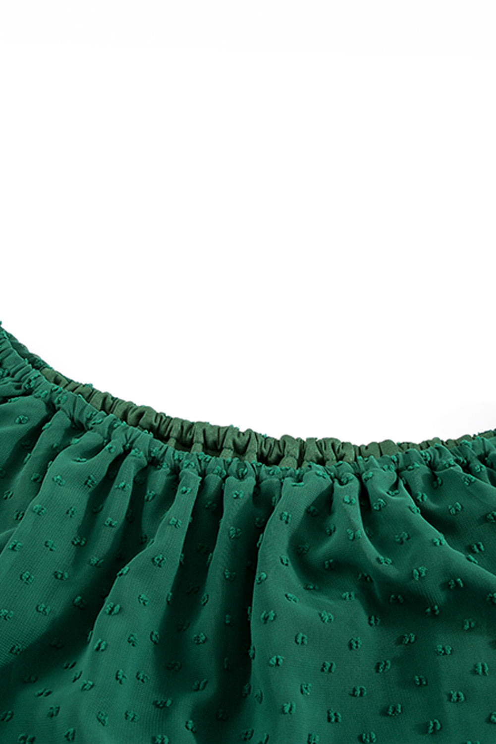 Yellow Yellow Off Shoulder Ruffle Swiss Dot Maxi Dress