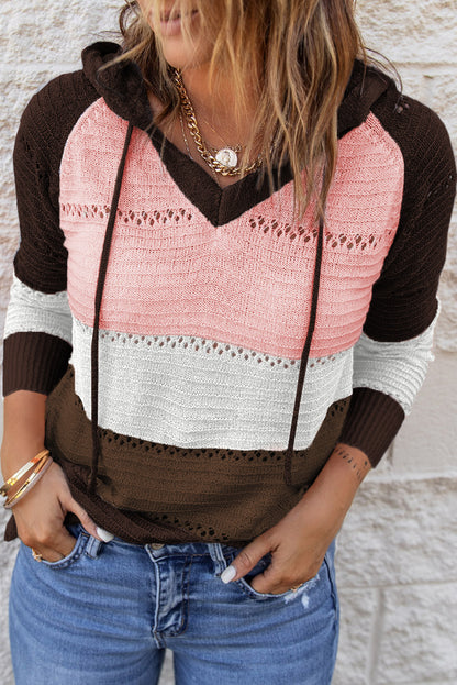 Beach Bonfire Knitted Hoodie