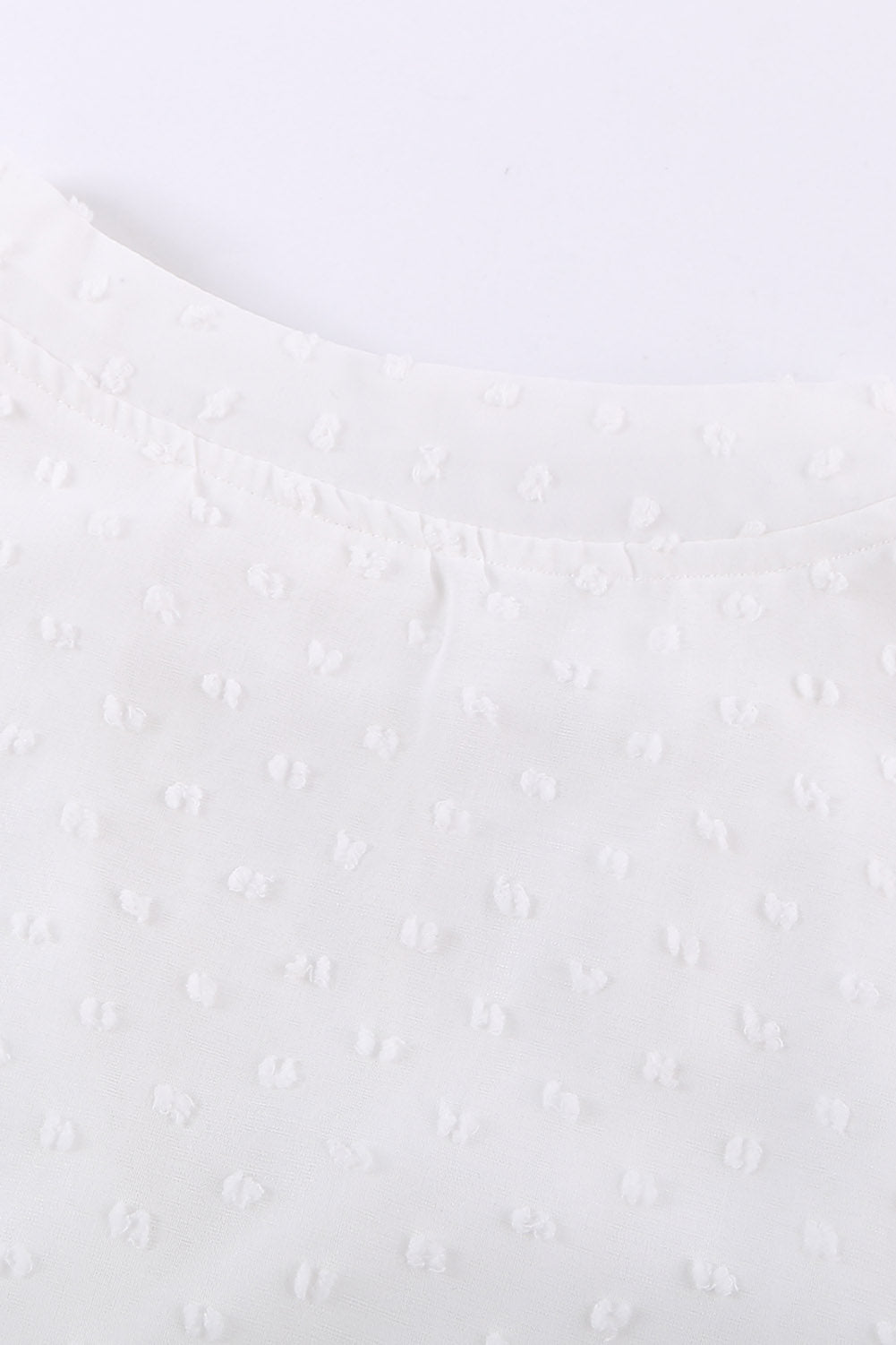 Swiss Dot Tiered Babydoll Mini Dress