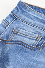 Medium Wash Distressed Skinny Ankle Jeans