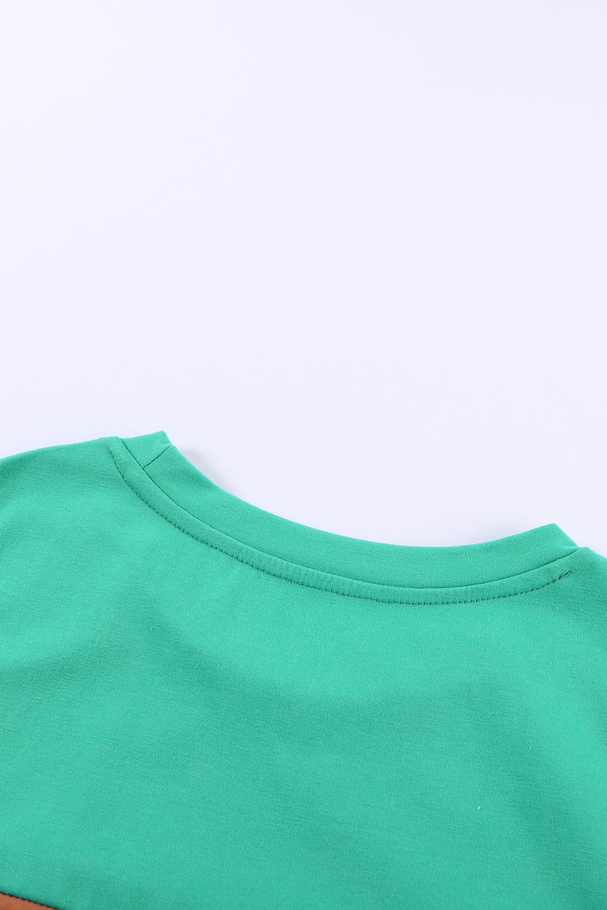 Camiseta tie-dye Buckstitch Green Color-block