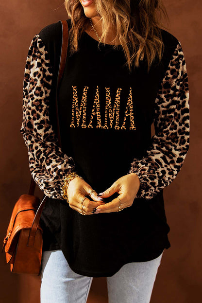 Top recto con estampado de leopardo Sweet Spot