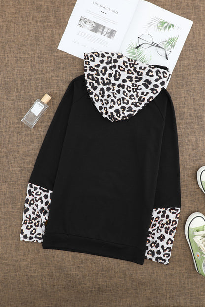 Sweat à capuche avec trou pour le pouce Double Hoods