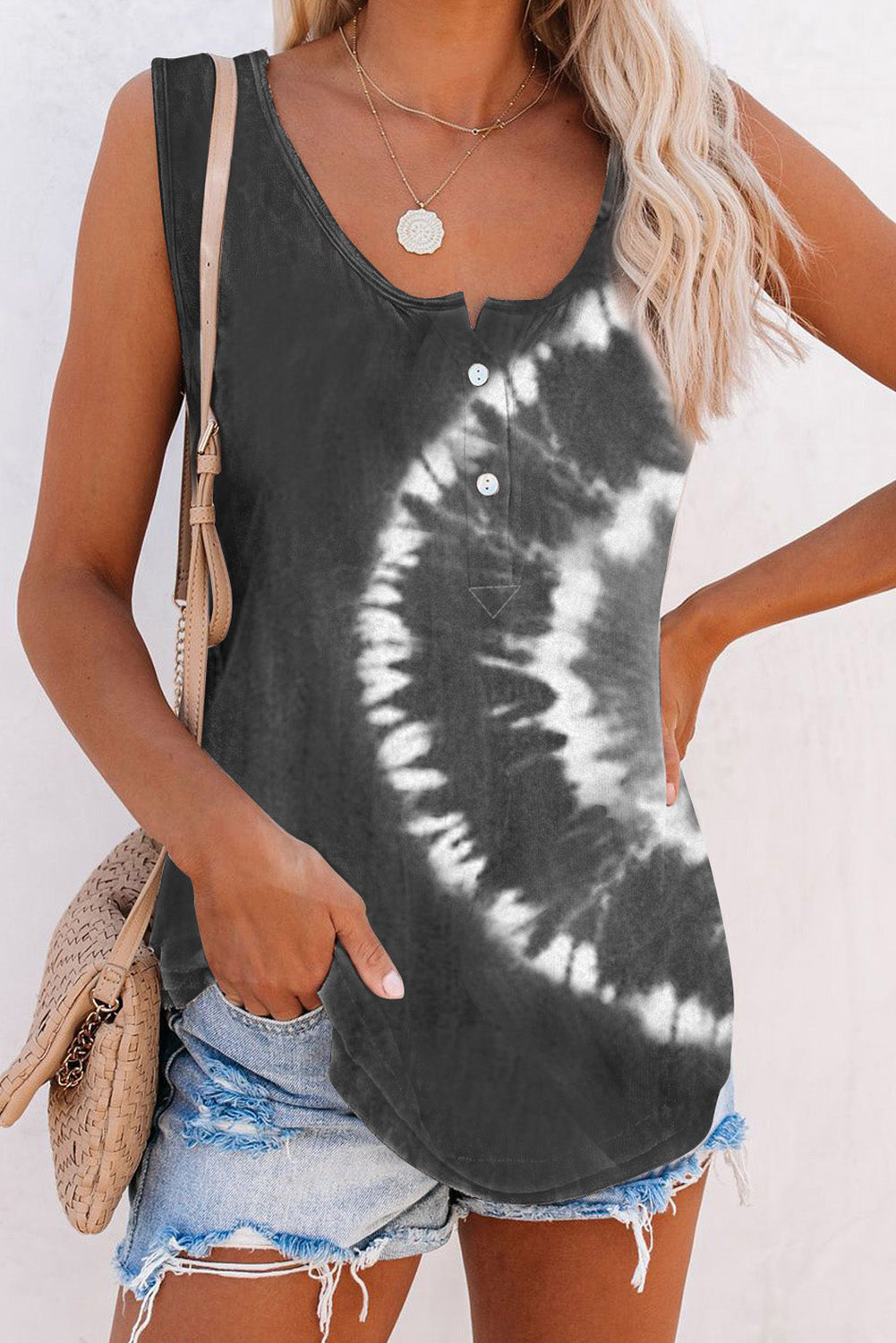 Tie-dye Print Tank Top