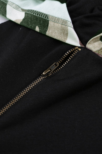 Sweat à capuche avec trou pour le pouce Double Hoods