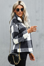 Checkered Half Zip Pullover