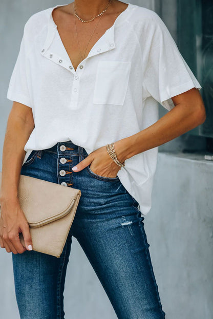 T-shirt à poches Snaps 